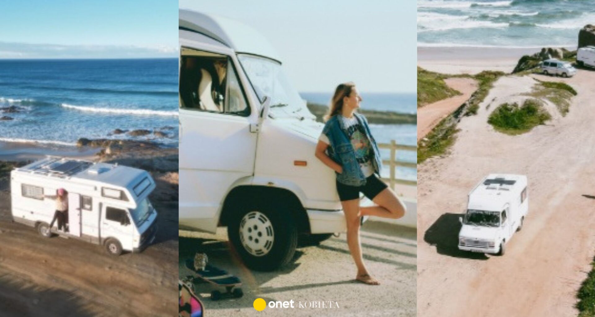 Sylwia mieszka w kamperze w Portugalii. "Żyję na 8 m kw. nad oceanem"