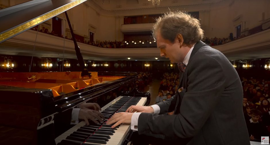 Piotr Pawlak podczas Konkursu Chopinowskiego