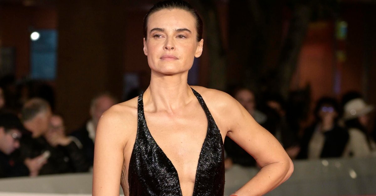 Kasia Smutniak i Domenico Procacci