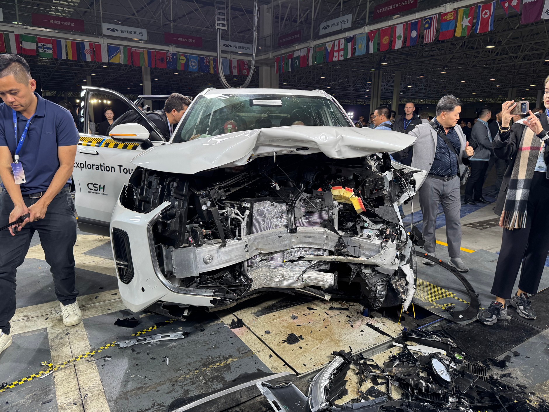 Crash test Chery Tiggo 9