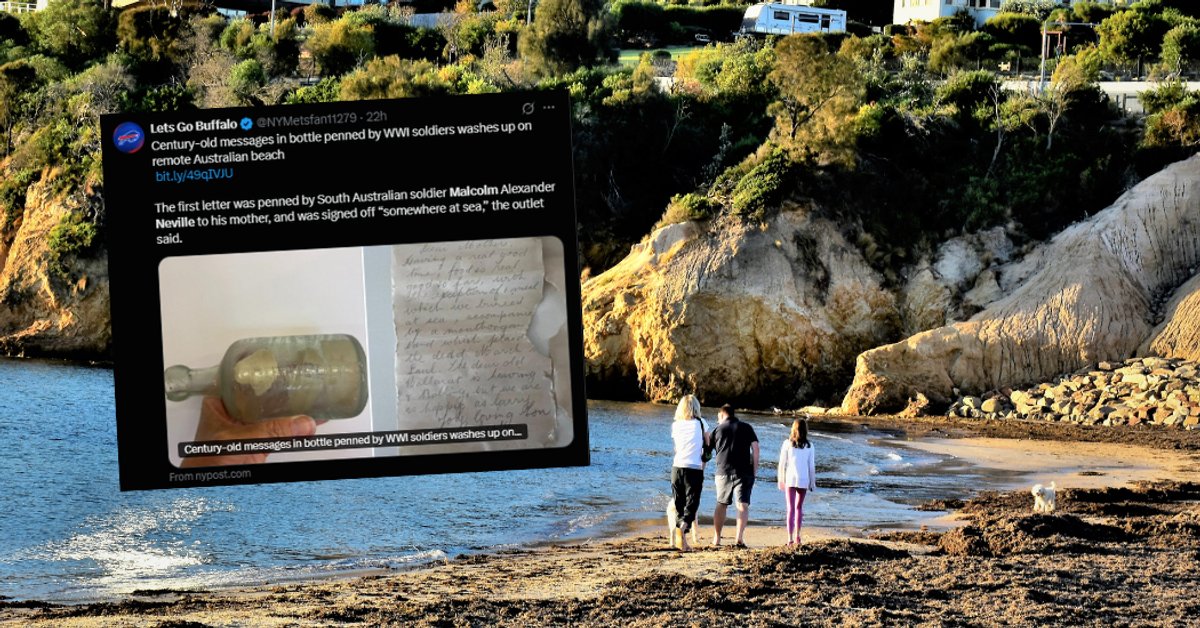 Sprzątali plażę i zobaczyli butelkę. Gdy zajrzeli do środka, nie mogli uwierzyć