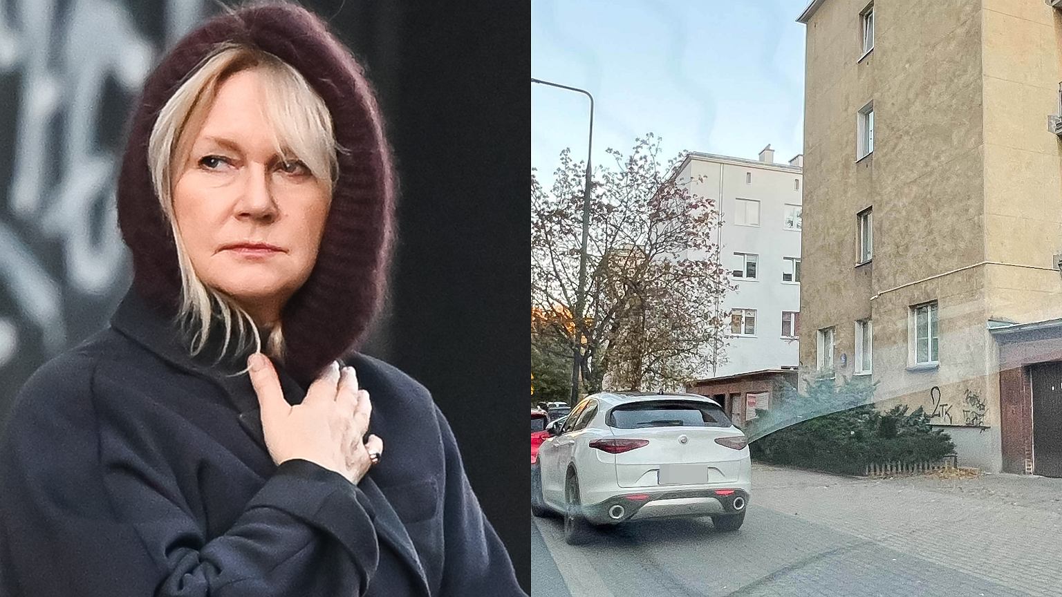 Gra¿yna Torbicka przy³apana obok apteki. Nie³adnie! Spójrzcie, gdzie zostawi³a samochód