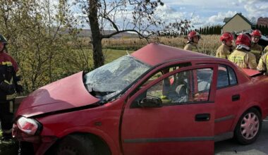 Wzdół-Kolonia. Tragiczny wypadek pod Kielcami. Nie żyją dwie osoby