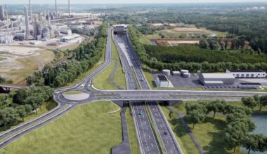 węzły, MOP-y i 5-kilometrowy tunel pod rzeką