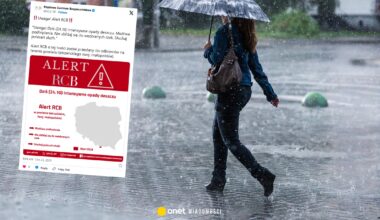 Silne ulewy uderzyły w Polskę. Są ostrzeżenia IMGW i alert RCB
