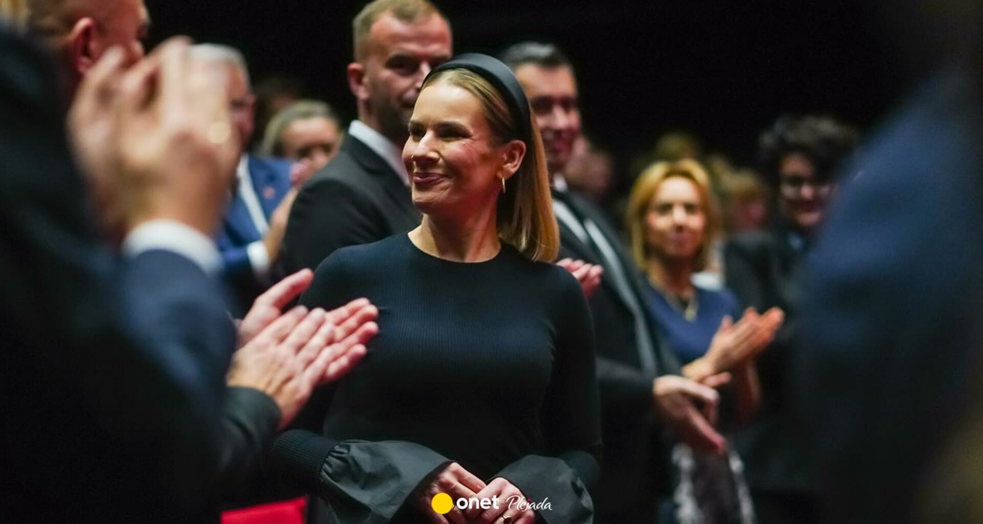 Marta Nawrocka z oficjalną wizytą w Lublinie. Detal kreacji przyciąga wzrok