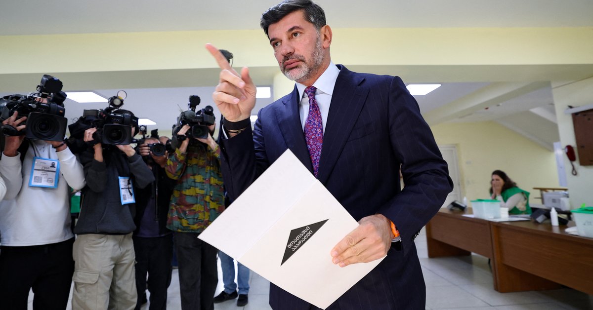 Burmistrz Tbilisi Kacha Kaladze
