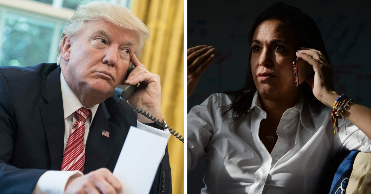 Pokojowa Nagroda Nobla. Donald Trump zadzwonił do zwyciężczyni - Onet