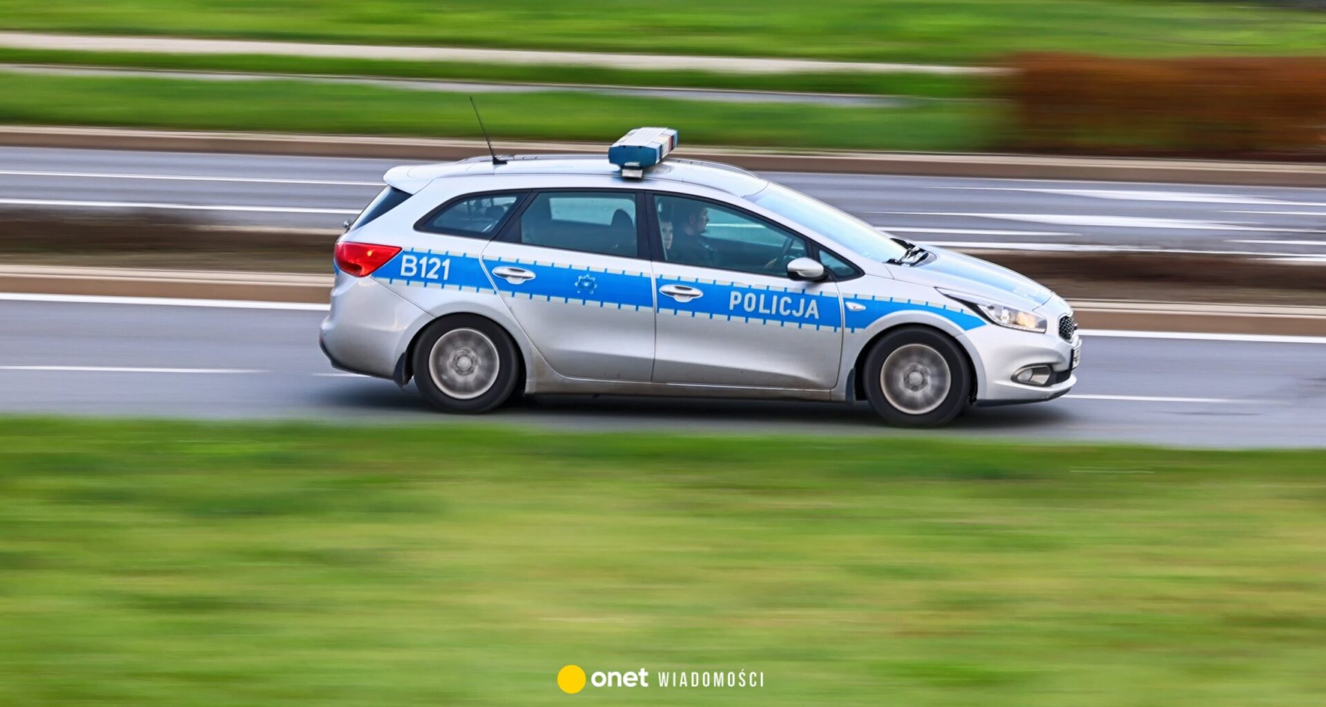 Wypadek podczas pościgu. Radiowóz rozbił się o drzewo, policjant w szpitalu - Onet Wiadomości