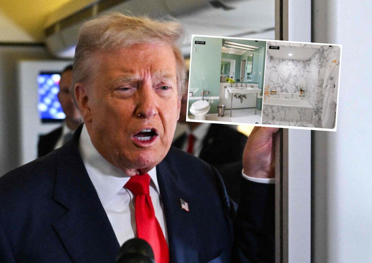 Trump pokazał odnowioną "łazienkę Lincolna" w Białym Domu