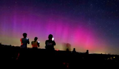 Zorza polarna w Polsce dziś - listopad 2025, 7 listopada, prognoza, relacje na żywo