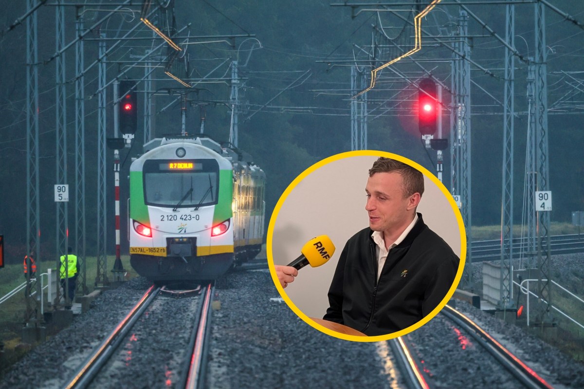 "Mogło dojść do katastrofy o niewyobrażalnej skali". Bohaterski maszynista gościem RMF FM