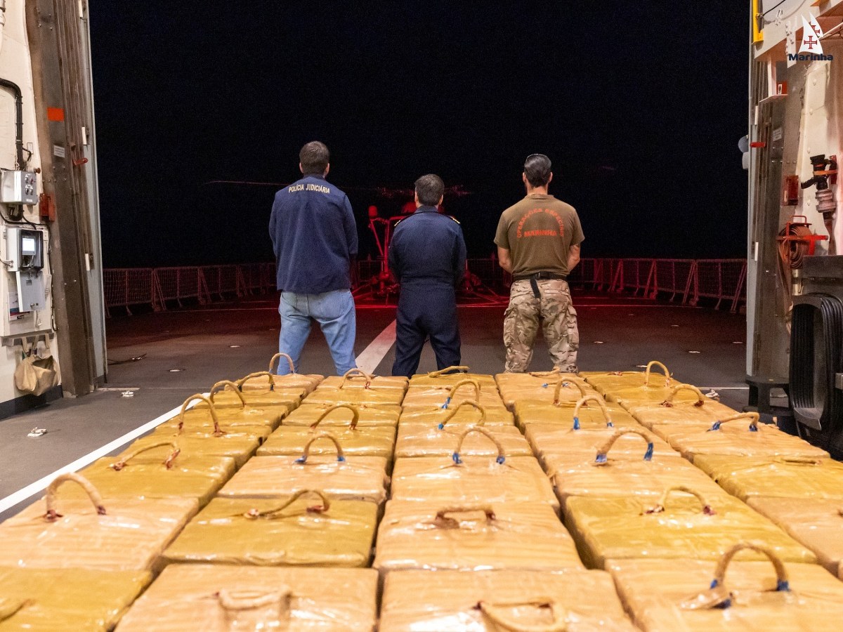 Portugalska policja przejęła 7 ton kokainy na Atlantyku – międzynarodowa akcja służb