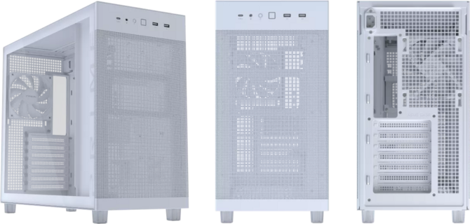 ASUS Prime AP303 - obudowy Mid Tower oparte na siatce. Obsługa płyt ATX i 360 mm AiO. Dostępna wersja ze szklanym bokiem [2]