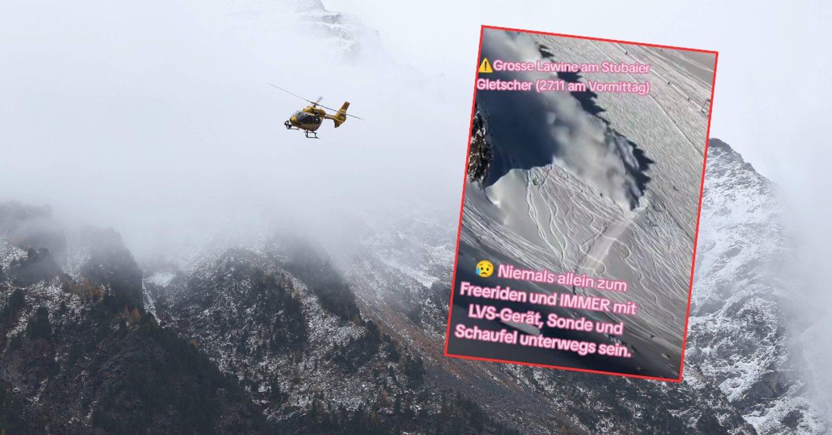 Lawina runęła na stok narciarski w Tyrolu. Trwa akcja poszukiwawcza - Onet