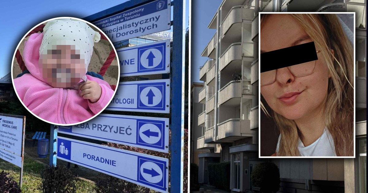 Toruń. Matka biła 2-latkę, bo przeszkadzała w imprezie.