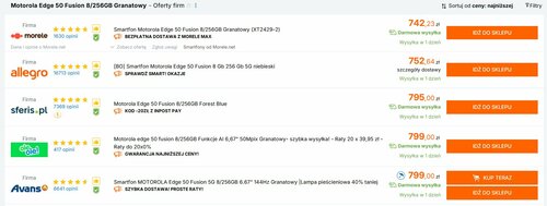 Motorola Edge 50 Fusion