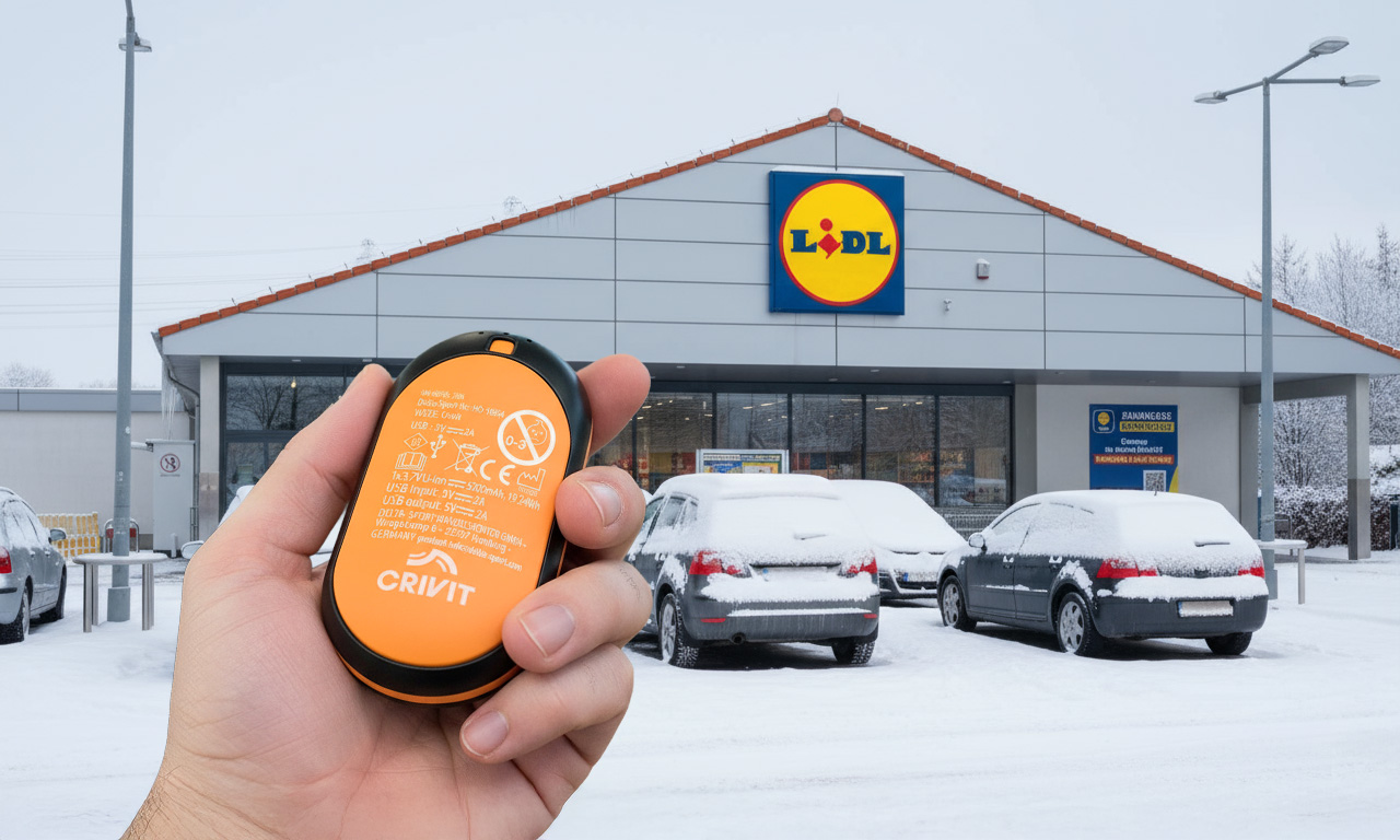 Trzyma 8 godzin, a tylko za 49,99 zł w Lidlu. Zimą rozgrzeje lepiej niż kaloryfer