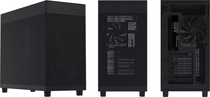 ASUS Prime AP303 - obudowy Mid Tower oparte na siatce. Obsługa płyt ATX i 360 mm AiO. Dostępna wersja ze szklanym bokiem [3]