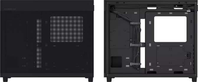 ASUS Prime AP303 - obudowy Mid Tower oparte na siatce. Obsługa płyt ATX i 360 mm AiO. Dostępna wersja ze szklanym bokiem [6]