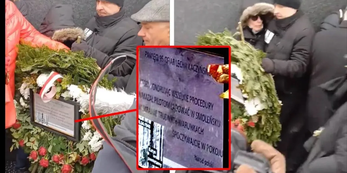 Prowokator spod pomnika smoleńskiego oskarżył Kaczyńskiego. Jest prawomocna decyzja sądu
