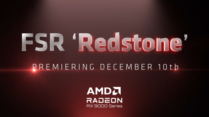AMD FSR Redstone w końcu doczeka się oficjalnej prezentacji. Pakiet technologii AI trafi do kart Radeon RX 9000 w grudniu [1]