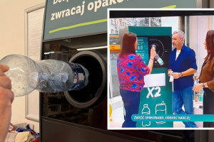Wpadka z butelkomatem w "Dzień Dobry TVN". Internet huczy: powodzenia z workiem butelek