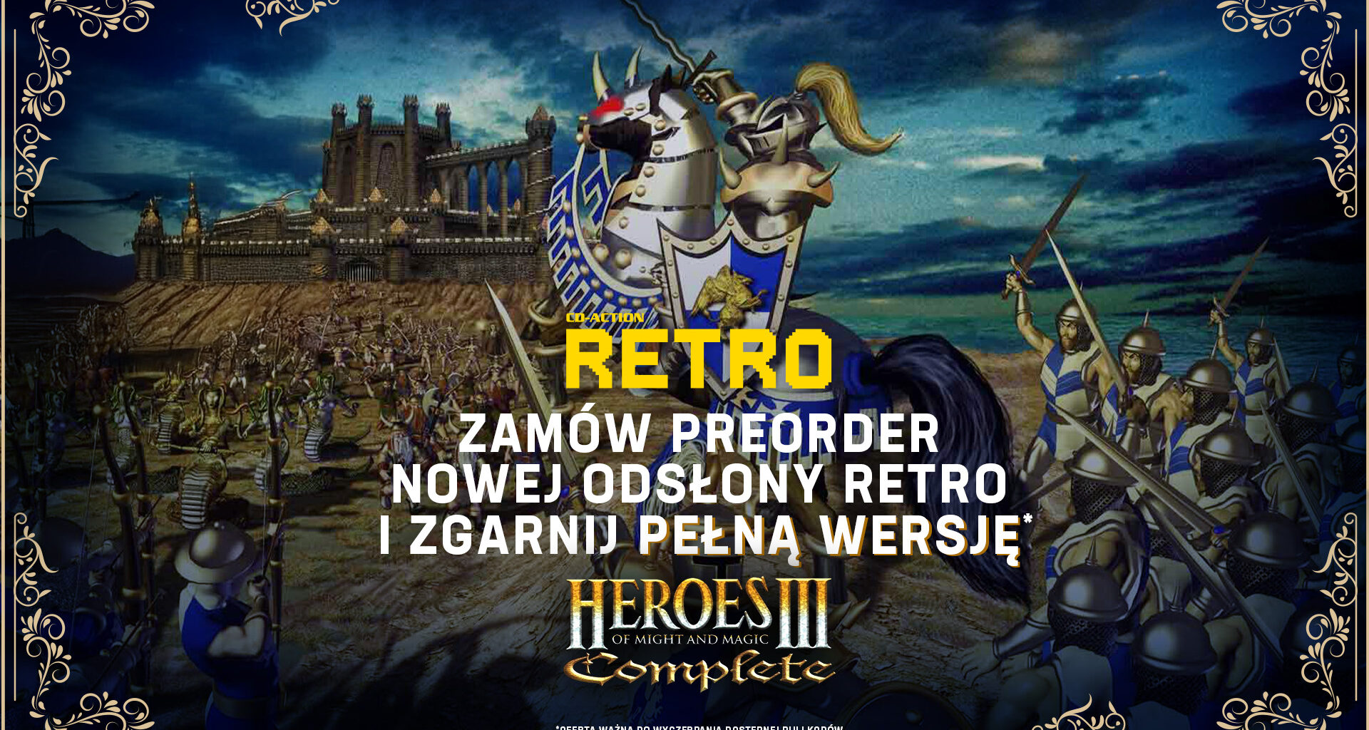 Zamów CD-Action Retro #9 i zgarnij Heroes 3 za darmo