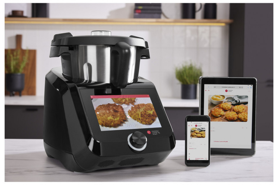 Czarny Monsieur Cuisine Smart Licencja: Materiały prasowe / Lidl Polska