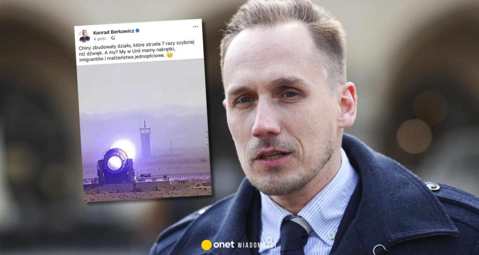 Poseł Konfederacji publikuje wideo z chińską bronią. Internauci wytknęli błąd