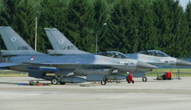W 2024 roku  myśliwce F-16AM w holenderskim lotnictwie całkowicie ustąpiły miejsca najnowszym F-35A.