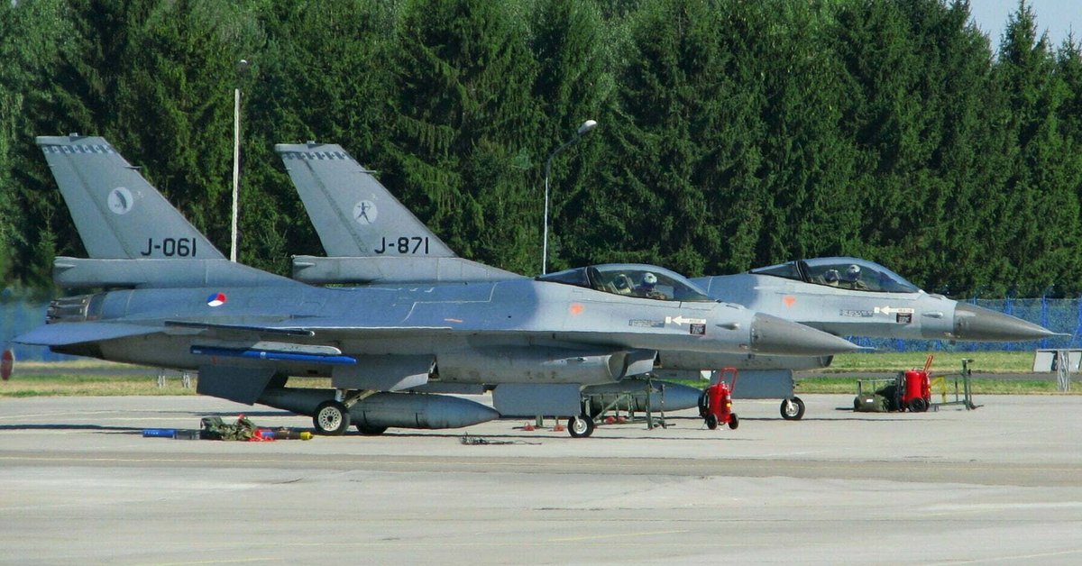 W 2024 roku  myśliwce F-16AM w holenderskim lotnictwie całkowicie ustąpiły miejsca najnowszym F-35A.