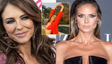60-letnia Elizabeth Hurley zapozowała w bikini. Heidi Klum aż oniemiała