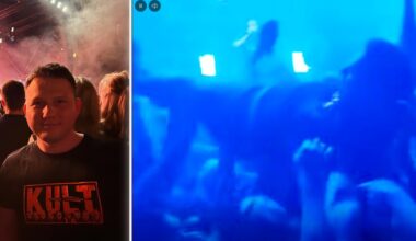 Sławomir Mentzen na koncercie Kultu. Fani zespołu nosili go na rękach