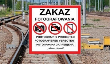 Trzeci stopień alarmowy i zdjęcia pociągów. Co można a czego nie?