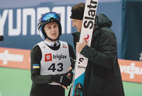 Jewhen Marusiak i Sandro Pertile