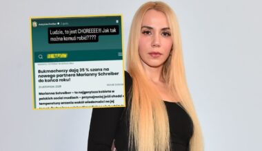 Screen z instagramowego profilu Marianny Schreiber