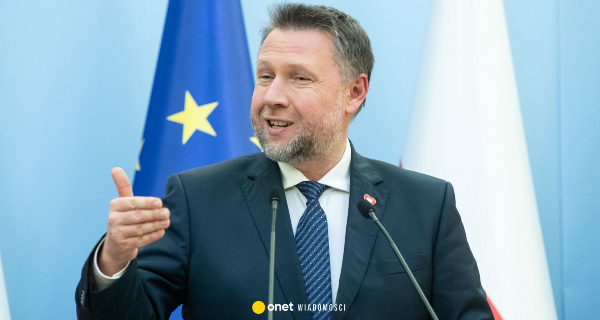 Awantura na konferencji prasowej ministra. "Proszę bez takich tekstów"