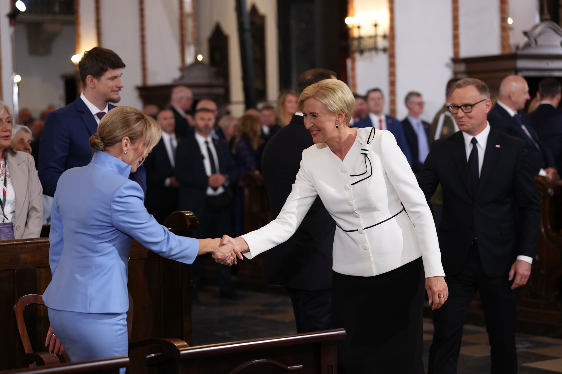 Marta Nawrocka i Agata Duda