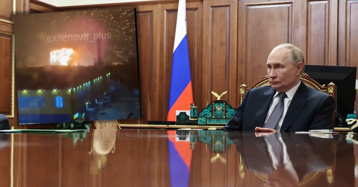 Władimir Putin liczy straty. Ukraińcy uszkodzili Neptunami kluczowy terminal naftowy Rosji - Onet