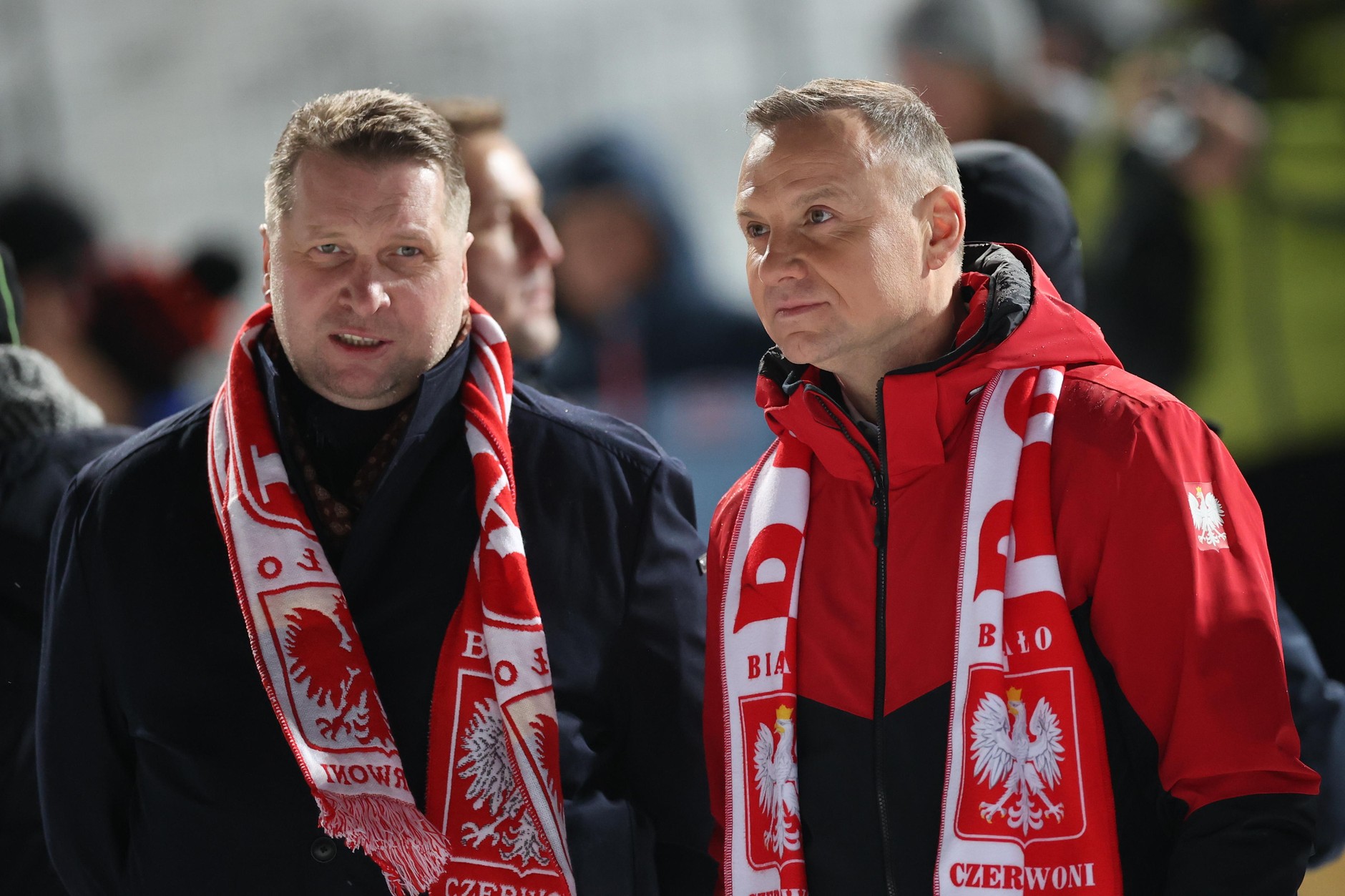 Przemysław Czarnek i Andrzej Duda