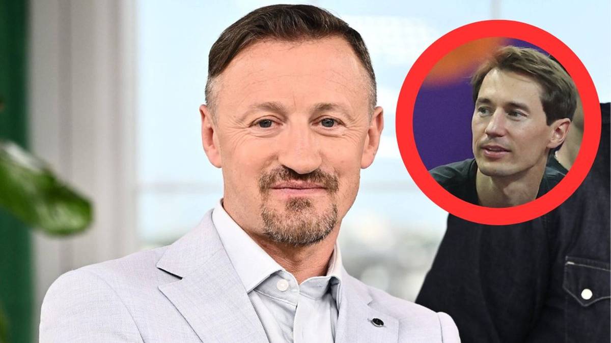 Adam Małysz, prezes PZN-u, z uśmiechem na twarzy, obok mniejsze zdjęcie innego mężczyzny.