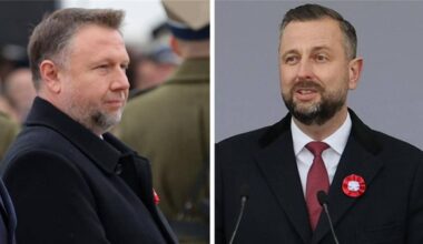 Portret Władysława Kosiniaka-Kamysza i Marcina Kierwińskiego