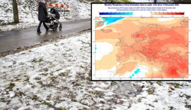 Pierwsza dekada grudnia zapowiada się wyjątkowo sucho. Miejscami w ogóle nie pojawi się deszcz