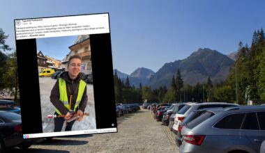 Nagranie z parkingu w Zakopanem hitem w sieci. "To długa historia"