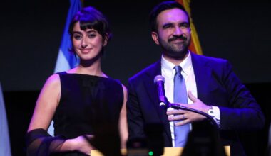 Młody burmistrz Nowego Jorku poznał żonę na aplikacji. Bronił jej przed hejterami