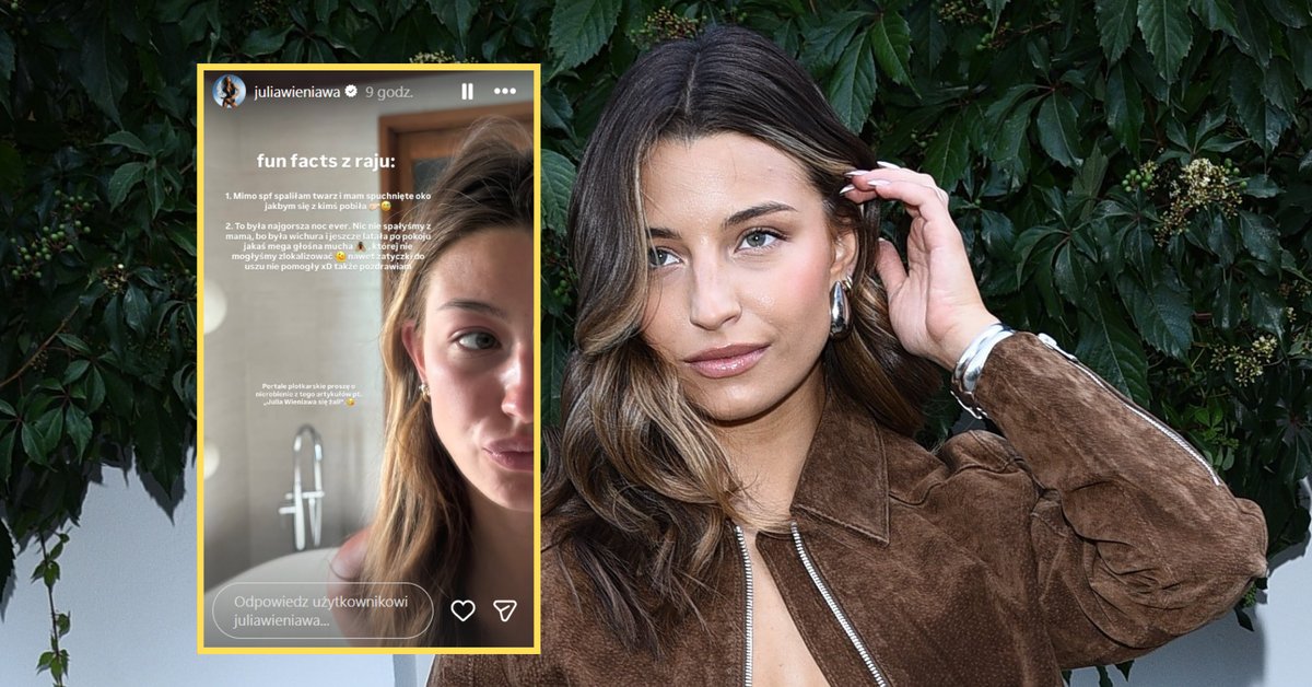 Julia Wieniawa narzeka na wakacje