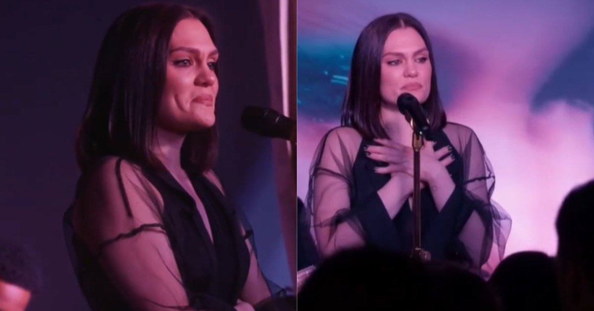 Jessie J nie mogła powstrzymać łez. Na scenie wspomniała śmierć swojego dziecka