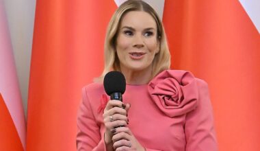 Marta Nawrocka o życiu w Pałacu Prezydenckim. "Naprawdę lubię wywieszać pachnące pranie"