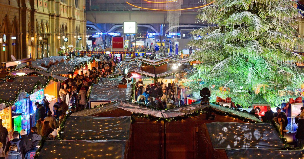 Jarmark bożonarodzeniowy w Zurychu. Chcieli zakazać płatności gotówką